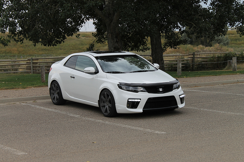 photo 1 Kia Forte custom wheels Enkei BR7 18x8.0, ET +40, tire size 225/40 R18. x ET
