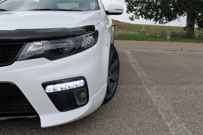 photo 2 Kia Forte custom wheels Enkei BR7 18x8.0, ET +40, tire size 225/40 R18. x ET