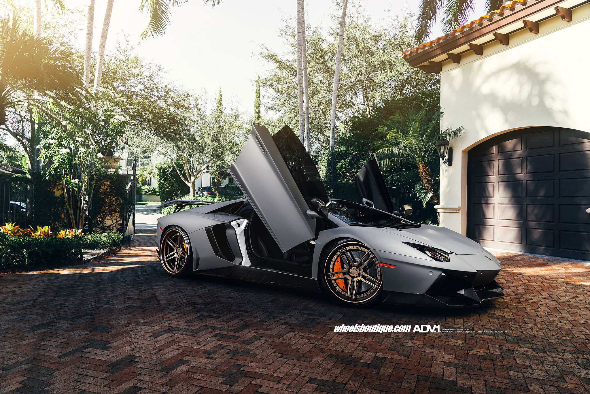 photo 7 Lamborghini Aventador custom wheels 21x9.5, ET , tire size X R21. 22x12.5 ET