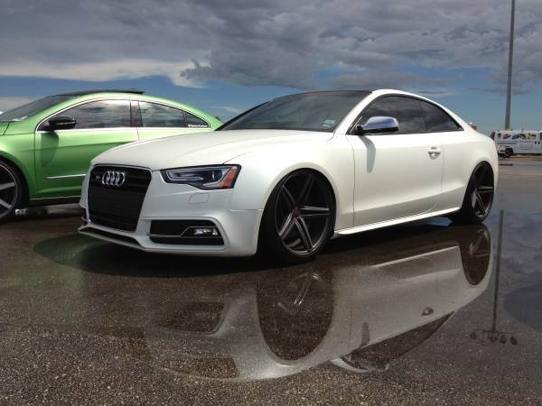 photo 1 Audi RS 5 custom wheels Vossen CV5 20x10.5, ET +30, tire size 285/35 R20. x ET 