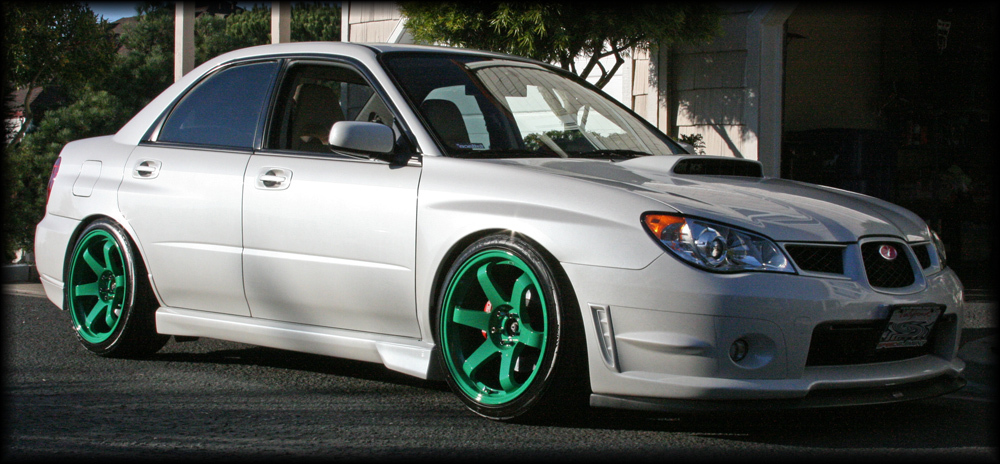 photo 2 Subaru Impreza WRX custom wheels Rota Grid 18x10.0, ET +32, tire size 255/35 R18. x ET 