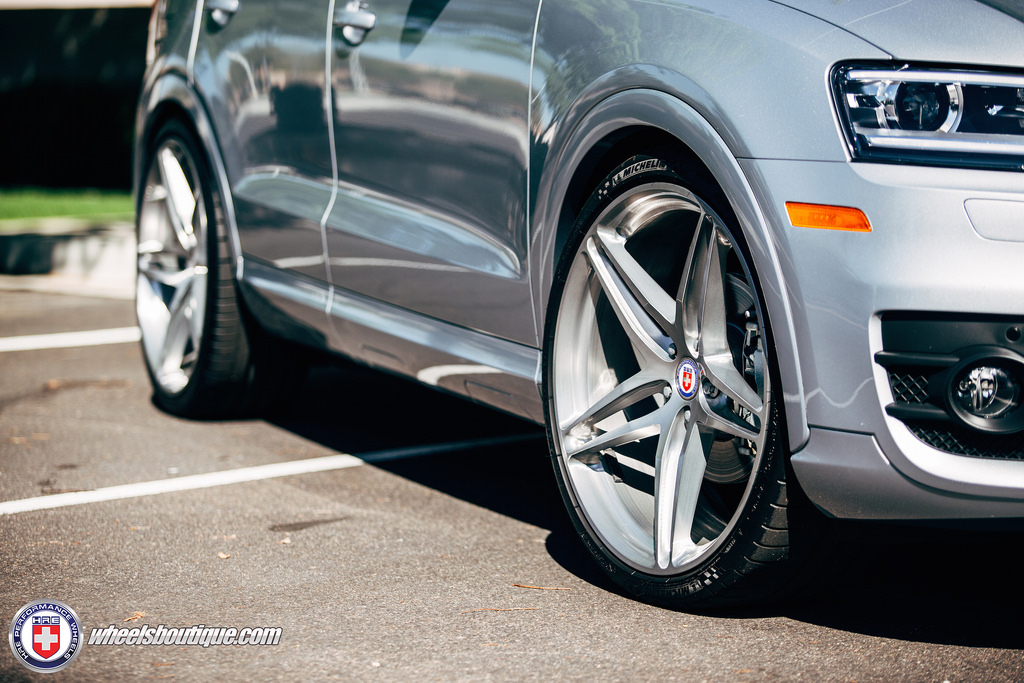 photo 6 Audi Q3 custom wheels HRE P107 21x9.0, ET , tire size 255/30 R21. x ET 