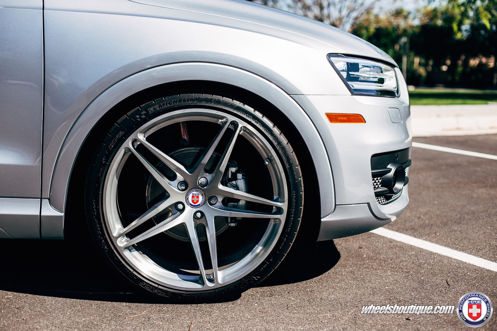 photo 8 Audi Q3 custom wheels HRE P107 21x9.0, ET , tire size 255/30 R21. x ET 