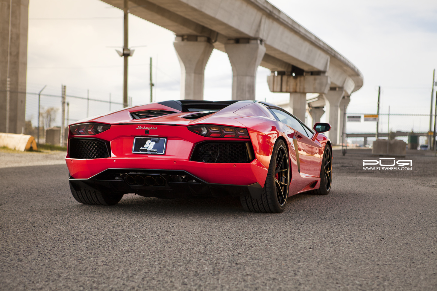 photo 2 Lamborghini Aventador custom wheels PUR LX04 20x9.0, ET , tire size X R20. 21x12.5 ET