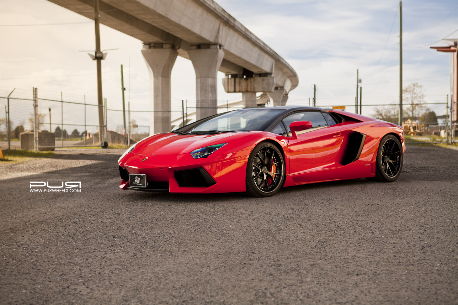 photo 4 Lamborghini Aventador custom wheels PUR LX04 20x9.0, ET , tire size X R20. 21x12.5 ET