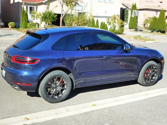 photo 2 Porsche Macan custom wheels 19x8.5, ET +19, tire size 235/55 R19. 19x9.5 ET+15 255/50 R19
