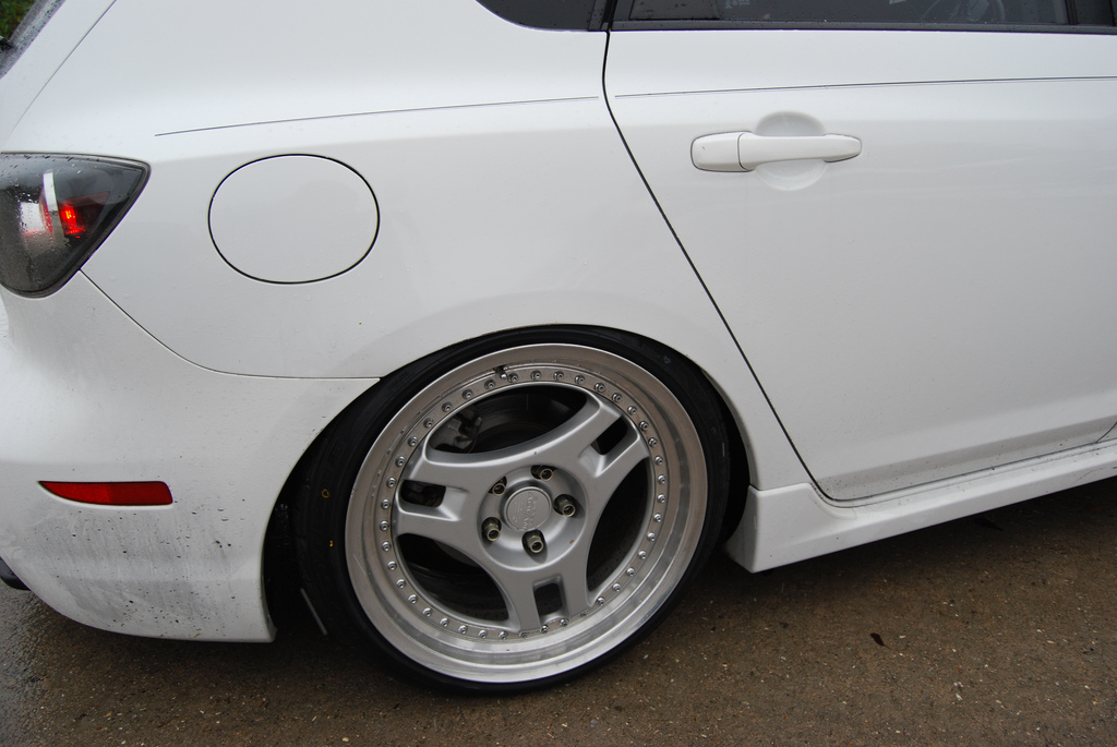 photo 6 Mazda MAZDASPEED3 custom wheels Advan Sa3 Ver.1 18x8.5, ET +35, tire size 215/40 R18. 18x9.5 ET+35 