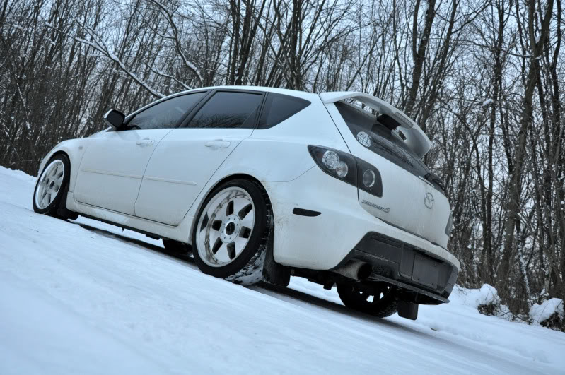 photo 2 Mazda MAZDASPEED3 custom wheels   18x8.5, ET +37, tire size 225/35 R18. 18x9.5 ET+37 235/40 R18