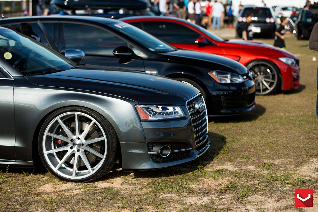 photo 1 Audi S8 custom wheels Vossen VFS-1 20x10.5, ET +30, tire size X R20. x ET