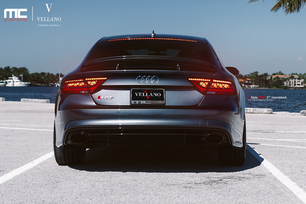 photo 6 Audi RS 7 custom wheels Vellano VM17 21x, ET , tire size X R21. x ET 