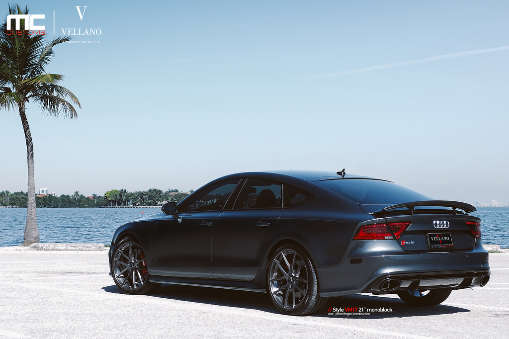 photo 4 Audi RS 7 custom wheels Vellano VM17 21x, ET , tire size X R21. x ET 