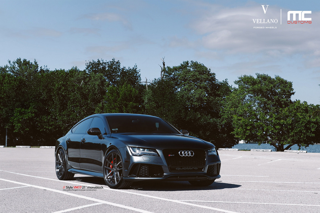 photo 2 Audi RS 7 custom wheels Vellano VM17 21x, ET , tire size X R21. x ET 
