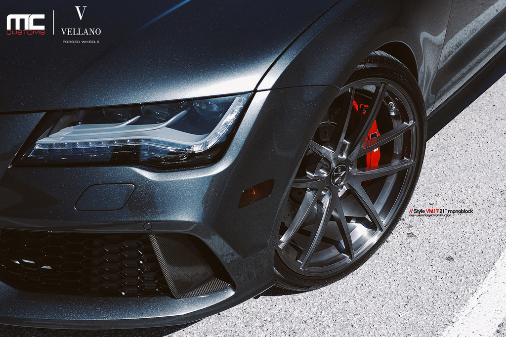 photo 1 Audi RS 7 custom wheels Vellano VM17 21x, ET , tire size X R21. x ET 