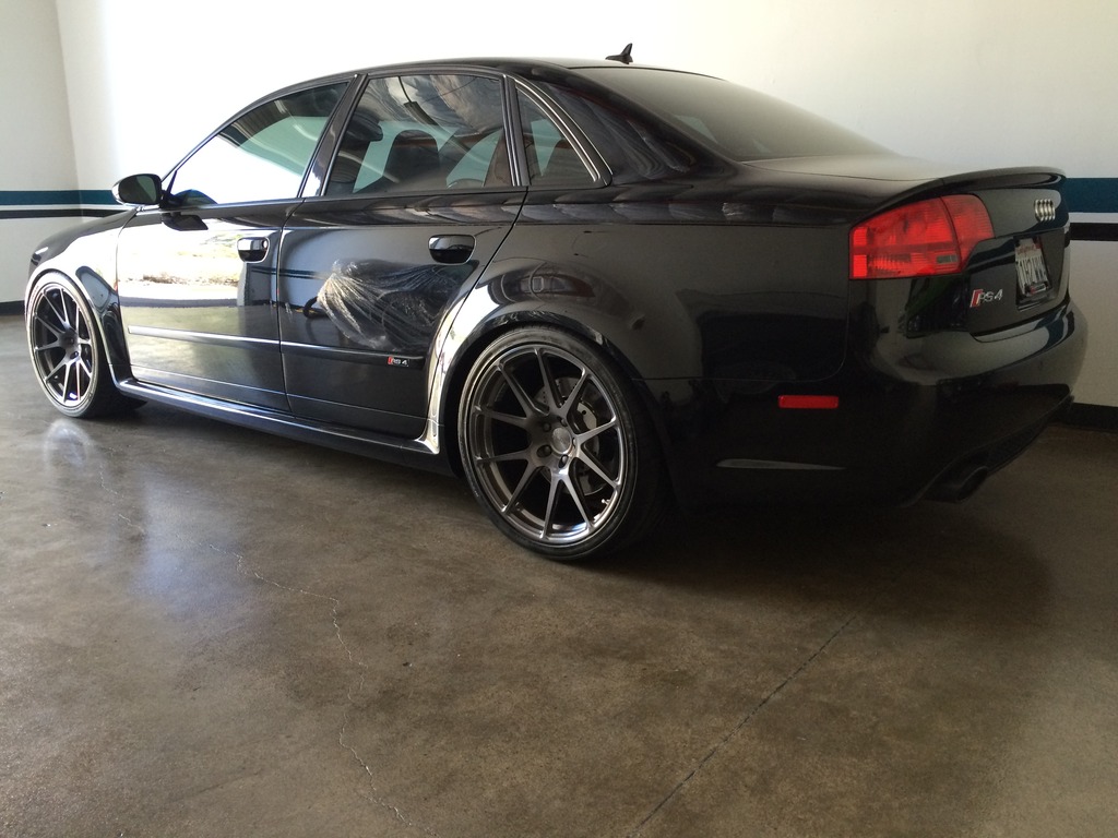 photo 4 Audi RS 4 custom wheels Forgeline GA1R 19x10.0, ET +29, tire size 285/30 R19. x ET 