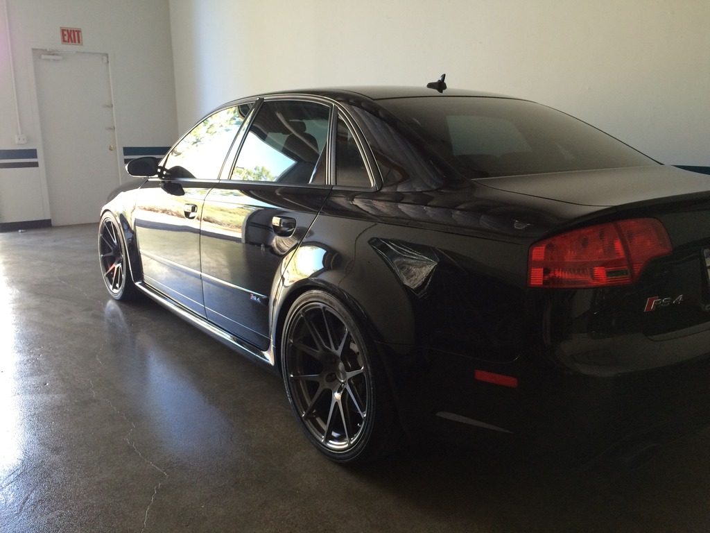 photo 6 Audi RS 4 custom wheels Forgeline GA1R 19x10.0, ET +29, tire size 285/30 R19. x ET 