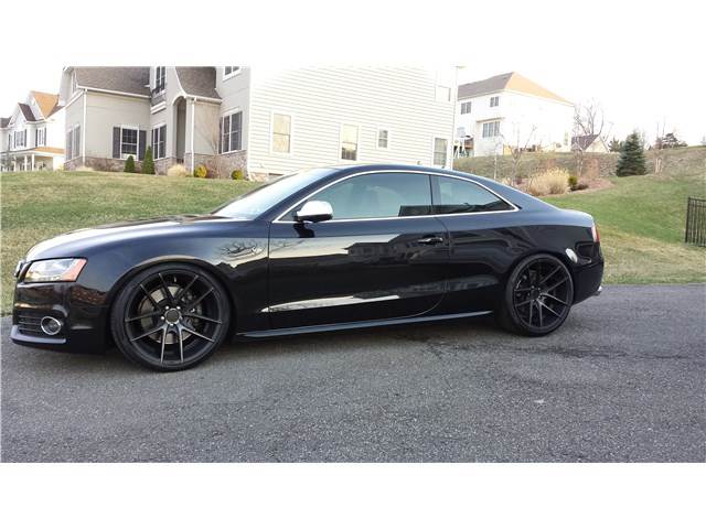 photo 1 Audi S5 custom wheels Niche Blk/DDT 20x10.5, ET +27, tire size 275/30 R20. x ET 