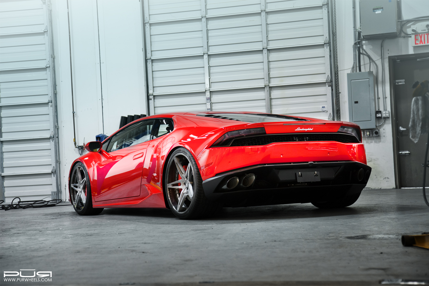 photo 5 Lamborghini Huracan custom wheels PUR LX17 20x9.0, ET , tire size X R20. 21x12.0 ET 