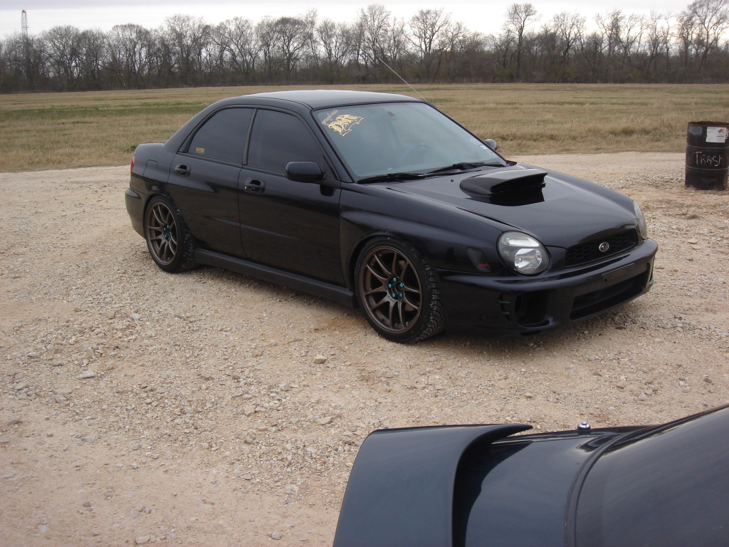 photo 4 Subaru Impreza WRX custom wheels Work Wheels Emotion CRKai 18x9.5, ET +38, tire size 255/35 R18. x ET 