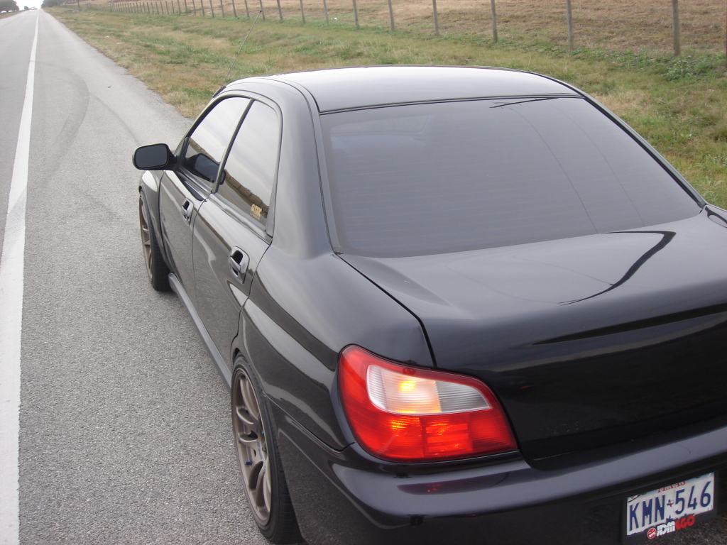 photo 6 Subaru Impreza WRX custom wheels Work Wheels Emotion CRKai 18x9.5, ET +38, tire size 255/35 R18. x ET 