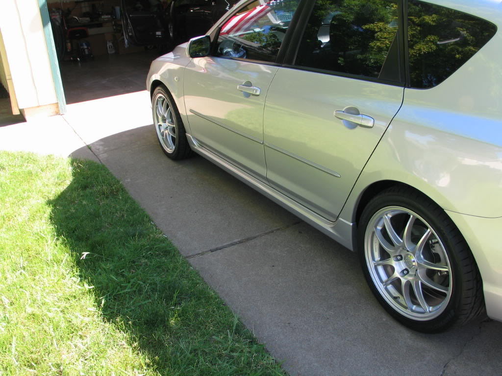 photo 1 Mazda MAZDASPEED3 custom wheels Enkei  PF01  18x8.0, ET +45, tire size 235/40 R18. x ET 