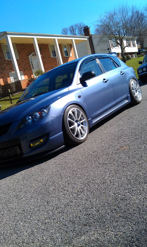 photo 3 Mazda MAZDASPEED3 custom wheels   18x8.0, ET +30, tire size 225/40 R18. x ET 
