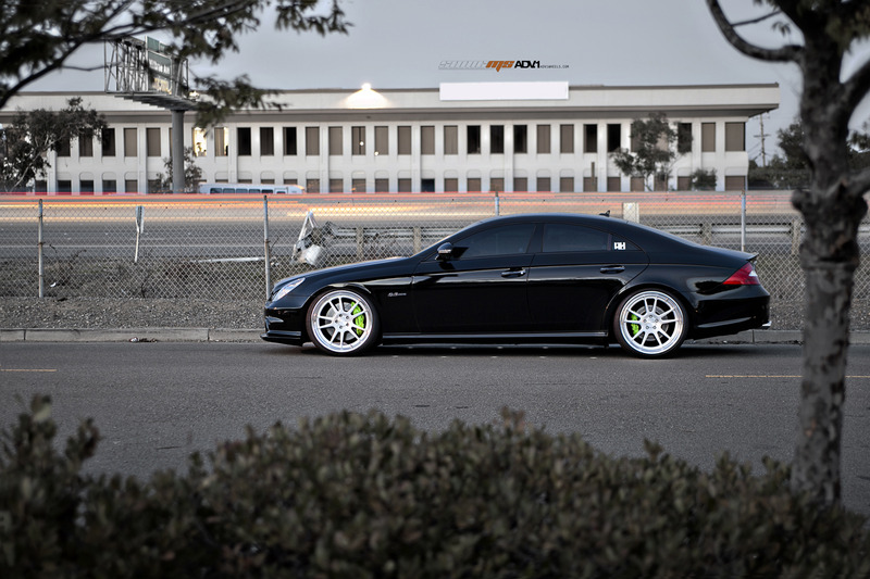 photo 2 Mercedes-Benz CLS-Class custom wheels ADV1 5.2 track Spec 21x9.5, ET +17, tire size X R21. 21x11.0 ET+17