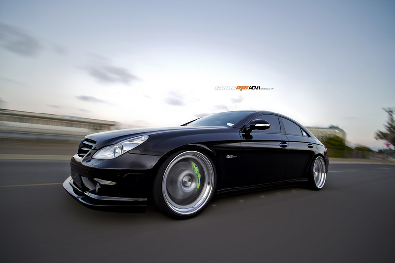 photo 5 Mercedes-Benz CLS-Class custom wheels ADV1 5.2 track Spec 21x9.5, ET +17, tire size X R21. 21x11.0 ET+17