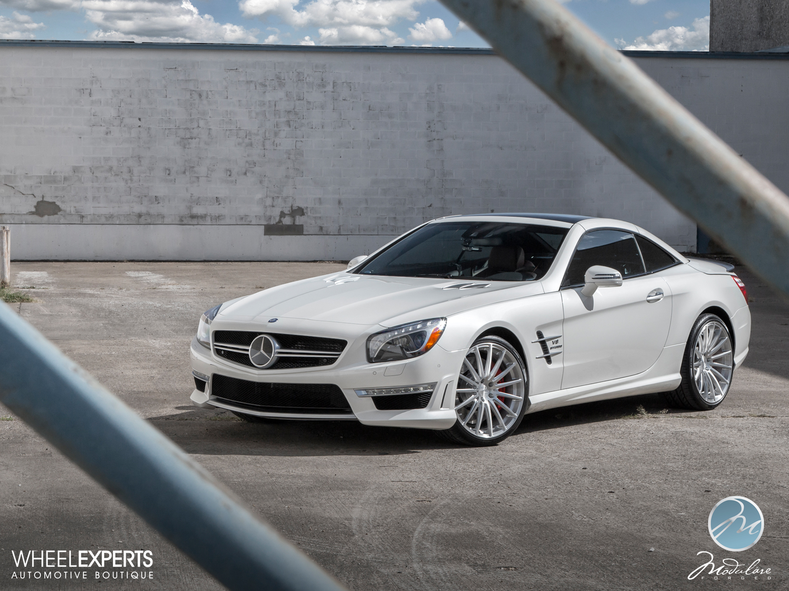 photo 2 Mercedes-Benz SL-Class custom wheels Modulare B33  20x9.0, ET , tire size 255/30 R20. 20x11.0 ET 295/25 R20