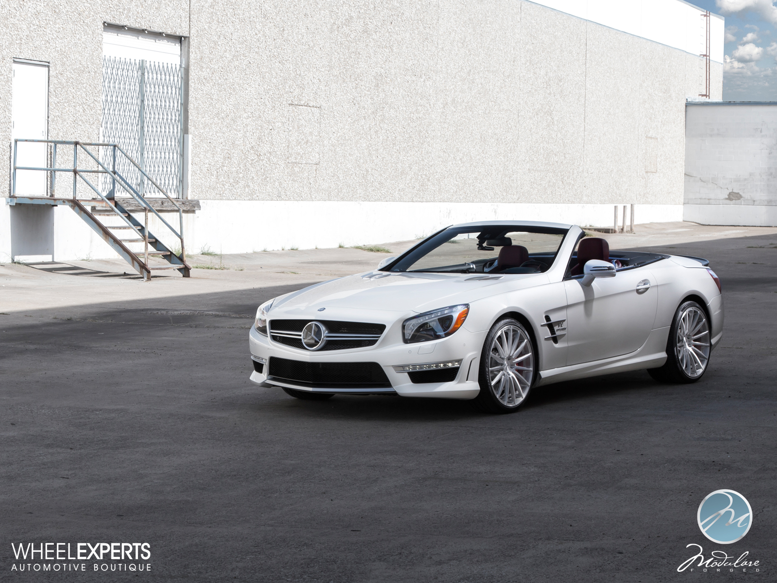 photo 3 Mercedes-Benz SL-Class custom wheels Modulare B33  20x9.0, ET , tire size 255/30 R20. 20x11.0 ET 295/25 R20