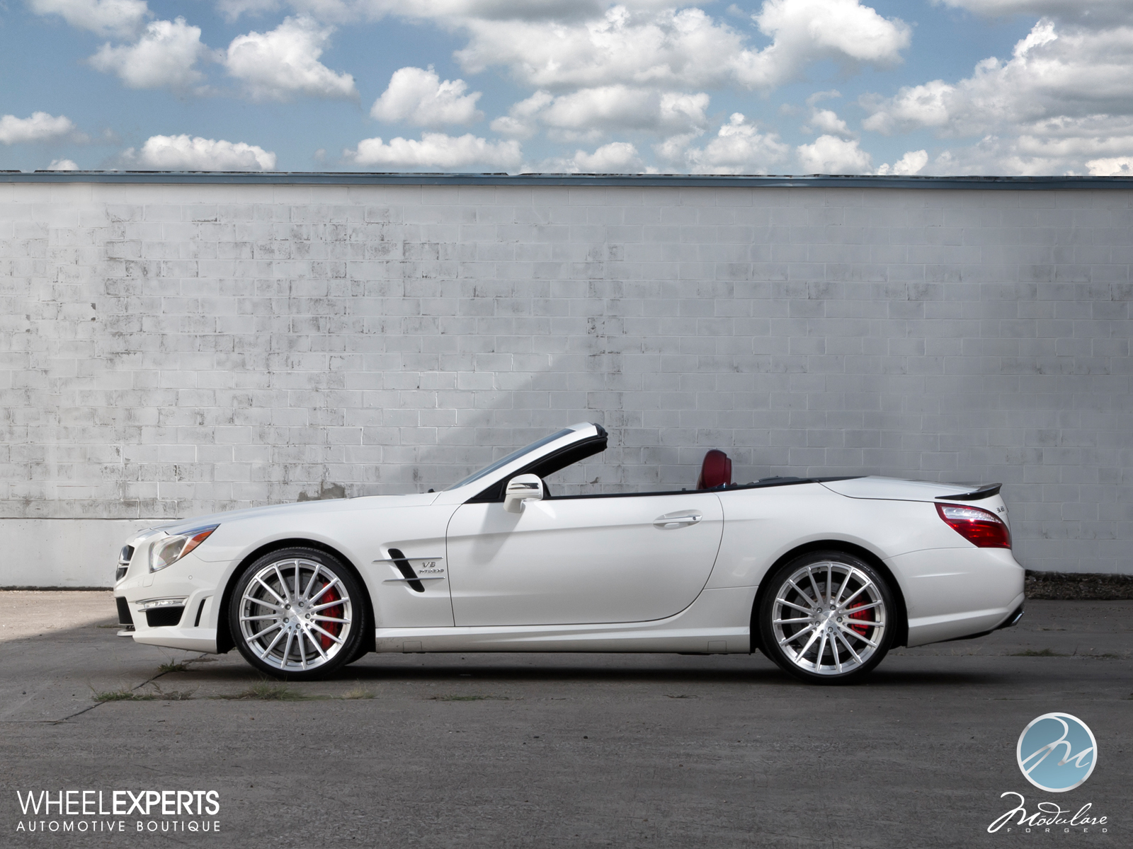 photo 4 Mercedes-Benz SL-Class custom wheels Modulare B33  20x9.0, ET , tire size 255/30 R20. 20x11.0 ET 295/25 R20