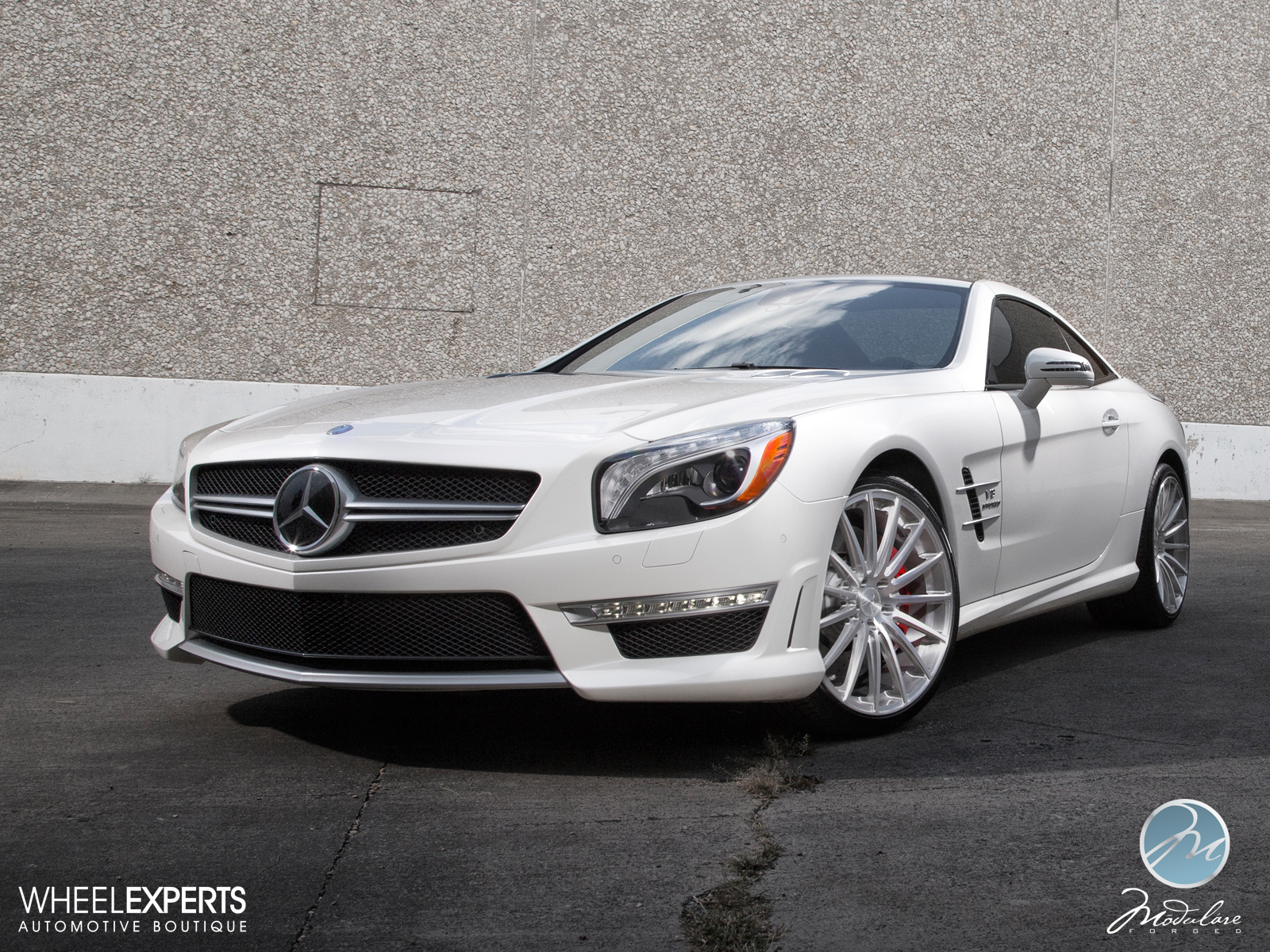 photo 1 Mercedes-Benz SL-Class custom wheels Modulare B33  20x9.0, ET , tire size 255/30 R20. 20x11.0 ET 295/25 R20
