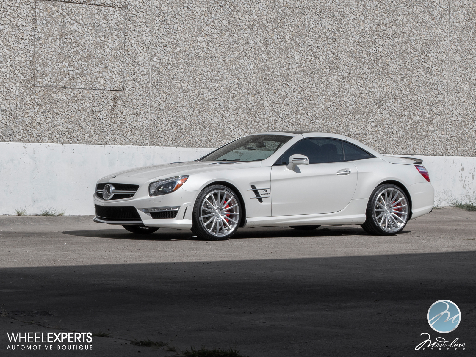 photo 6 Mercedes-Benz SL-Class custom wheels Modulare B33  20x9.0, ET , tire size 255/30 R20. 20x11.0 ET 295/25 R20