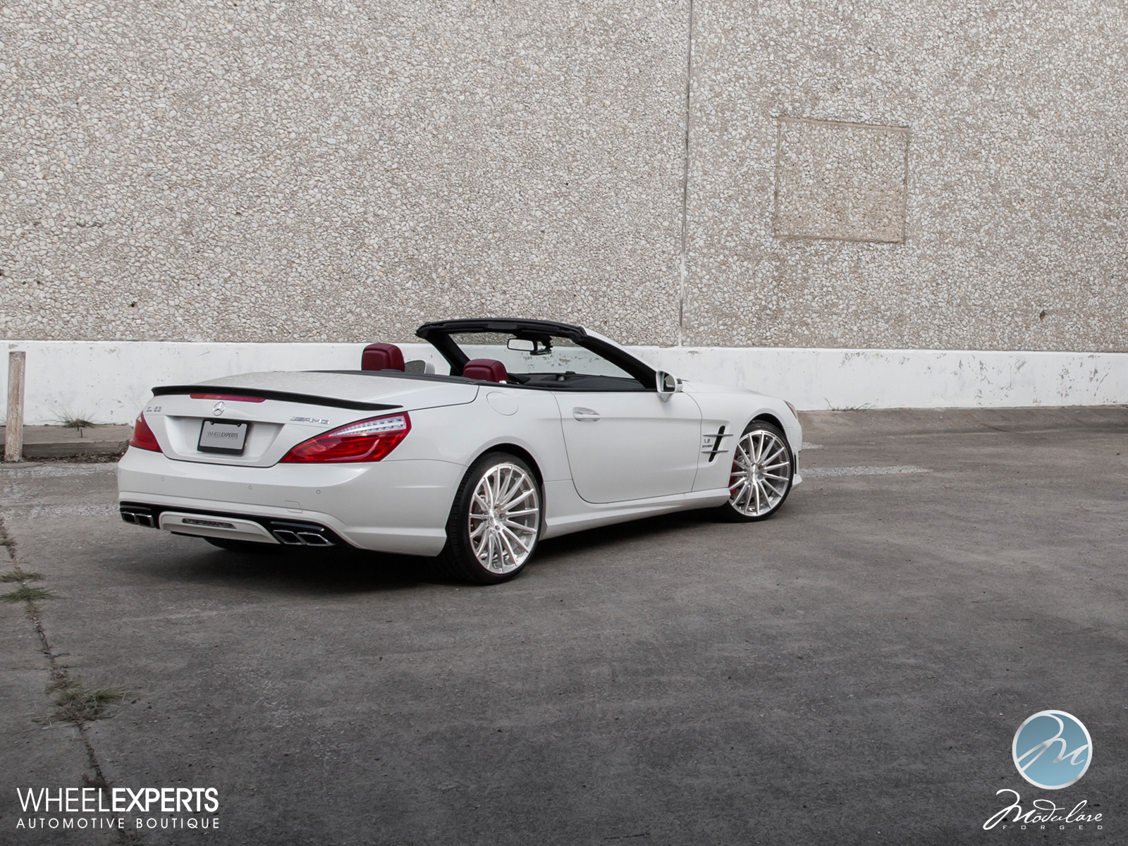 photo 9 Mercedes-Benz SL-Class custom wheels Modulare B33  20x9.0, ET , tire size 255/30 R20. 20x11.0 ET 295/25 R20