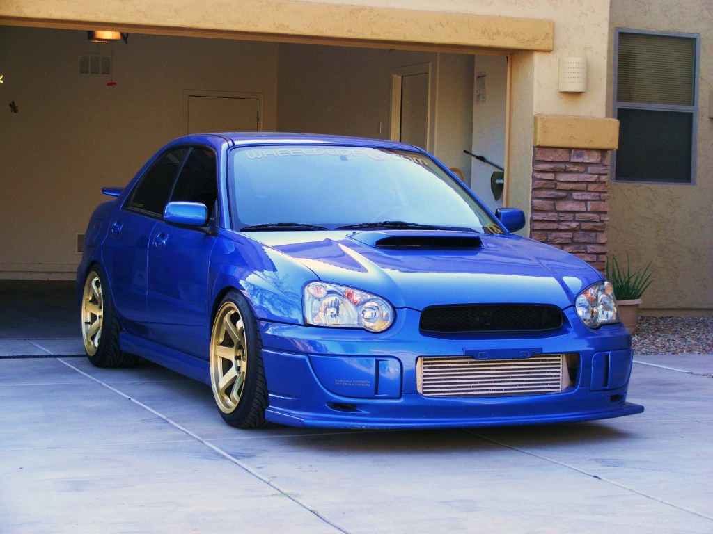 photo 3 Subaru Impreza WRX custom wheels Rota Grid 18x9.5, ET +38, tire size 235/40 R18. x ET