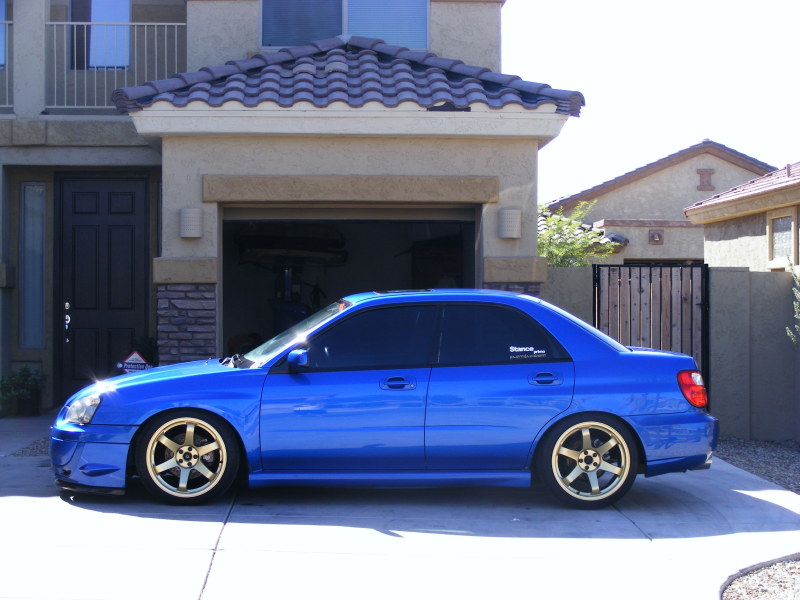 photo 4 Subaru Impreza WRX custom wheels Rota Grid 18x9.5, ET +38, tire size 235/40 R18. x ET