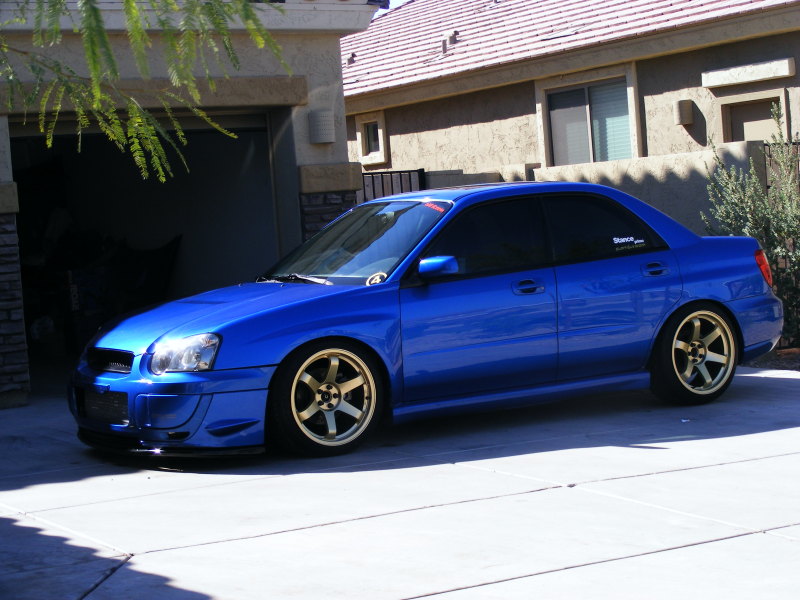 photo 5 Subaru Impreza WRX custom wheels Rota Grid 18x9.5, ET +38, tire size 235/40 R18. x ET