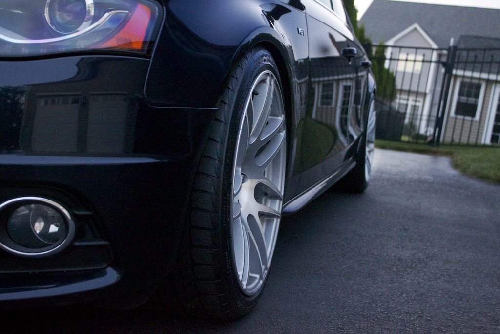 photo 2 Audi RS 4 custom wheels Forgestar F14 19x10.0, ET +42, tire size 255/35 R19. x ET 