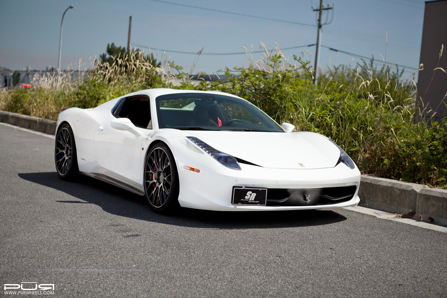 photo 7 Ferrari 458 Spider custom wheels PUR LX02.V2 21x9.0, ET , tire size X R21. 22x12.0 ET 