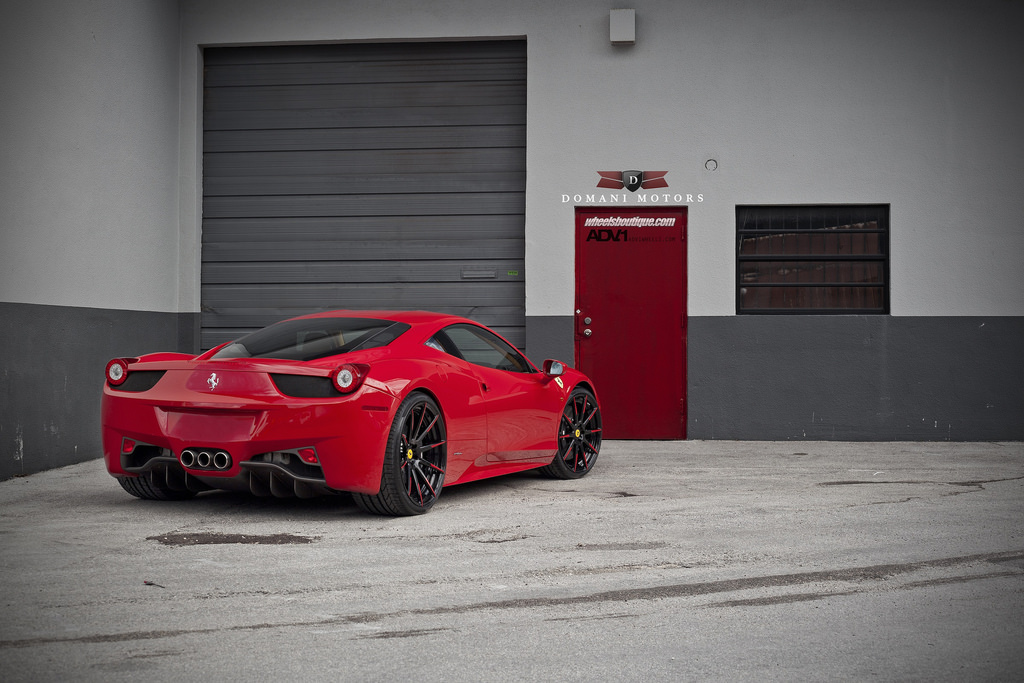 photo 2 Ferrari 458 Italia custom wheels ADV10 MV.2 21x9.5, ET , tire size 255/30 R21. 22x12.5 ET 335/25 R22