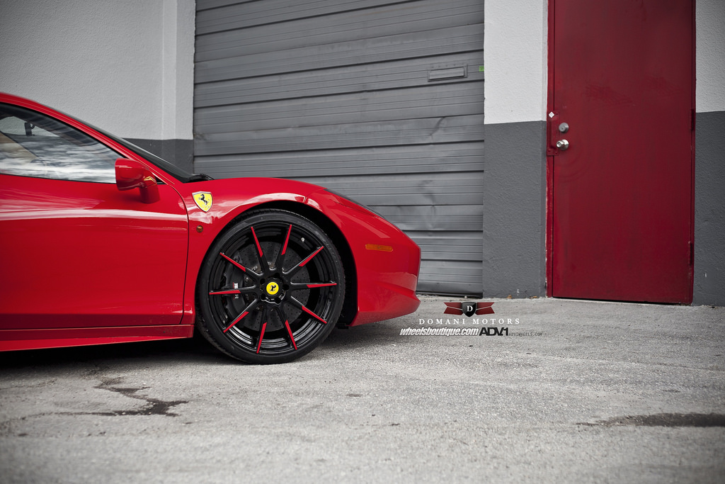 photo 4 Ferrari 458 Italia custom wheels ADV10 MV.2 21x9.5, ET , tire size 255/30 R21. 22x12.5 ET 335/25 R22