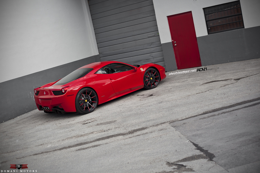 photo 5 Ferrari 458 Italia custom wheels ADV10 MV.2 21x9.5, ET , tire size 255/30 R21. 22x12.5 ET 335/25 R22