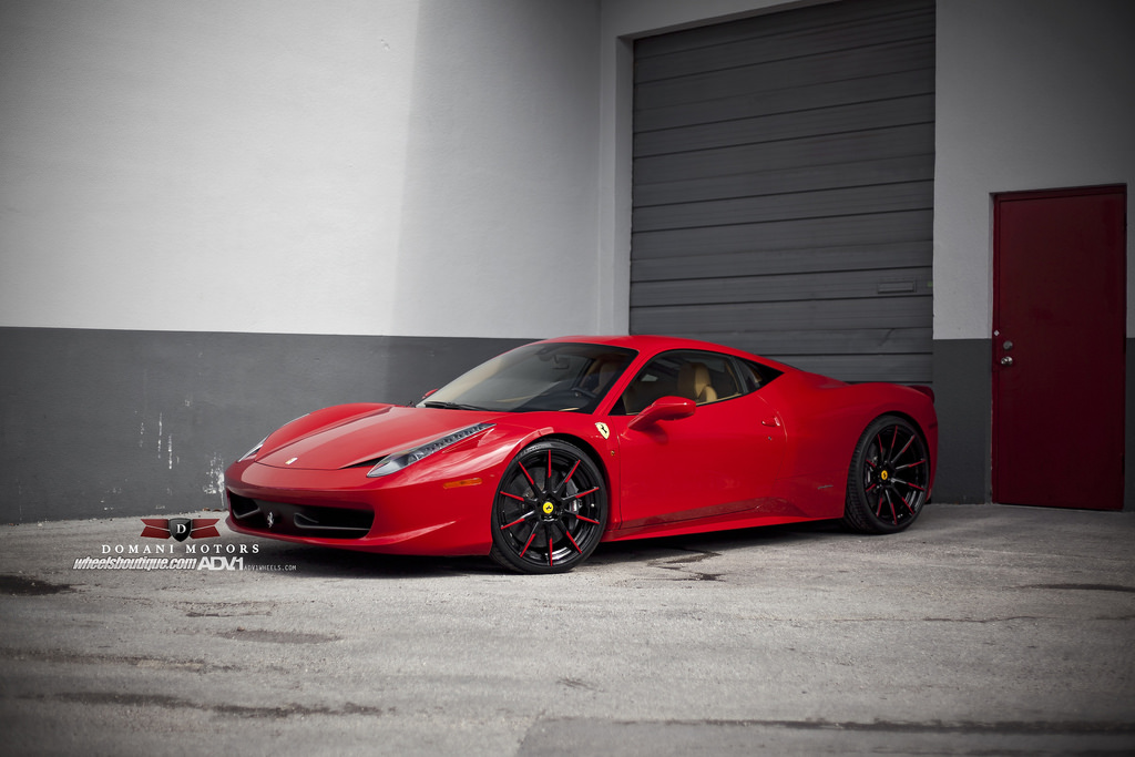 photo 9 Ferrari 458 Italia custom wheels ADV10 MV.2 21x9.5, ET , tire size 255/30 R21. 22x12.5 ET 335/25 R22