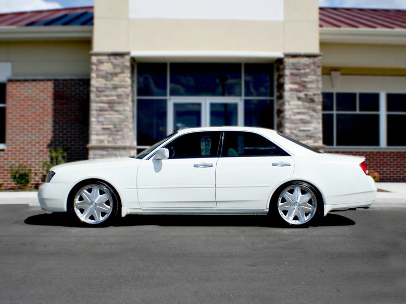 photo 1 Infiniti M45 custom wheels Rays Engineering Lexion 401 20x8.5, ET +22, tire size 235/35 R20. 20x10.5 ET+27 265/30 R20