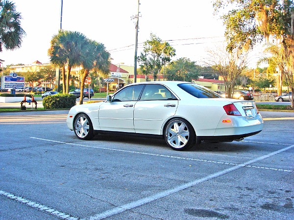 photo 4 Infiniti M45 custom wheels Rays Engineering Lexion 401 20x8.5, ET +22, tire size 235/35 R20. 20x10.5 ET+27 265/30 R20
