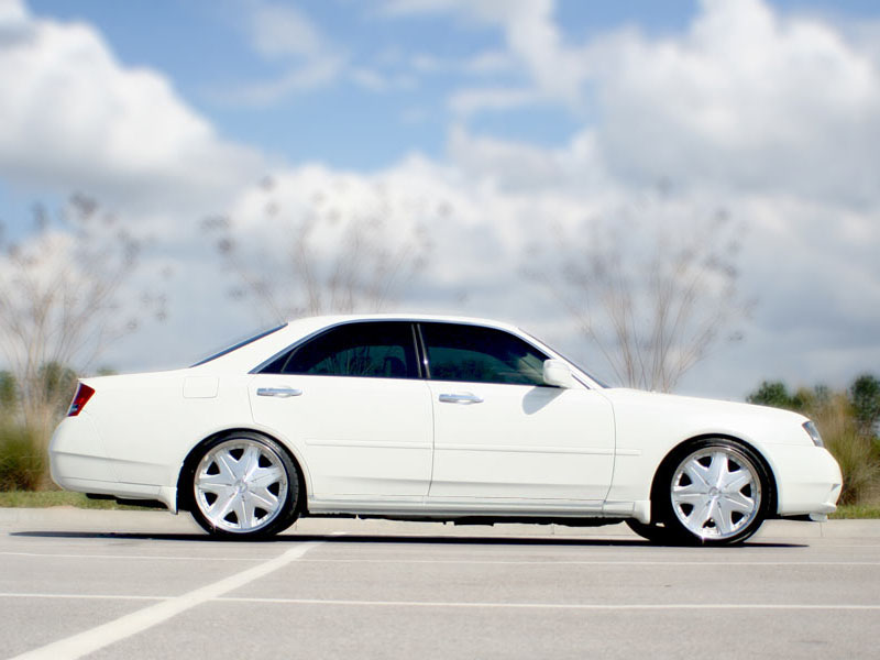 photo 5 Infiniti M45 custom wheels Rays Engineering Lexion 401 20x8.5, ET +22, tire size 235/35 R20. 20x10.5 ET+27 265/30 R20