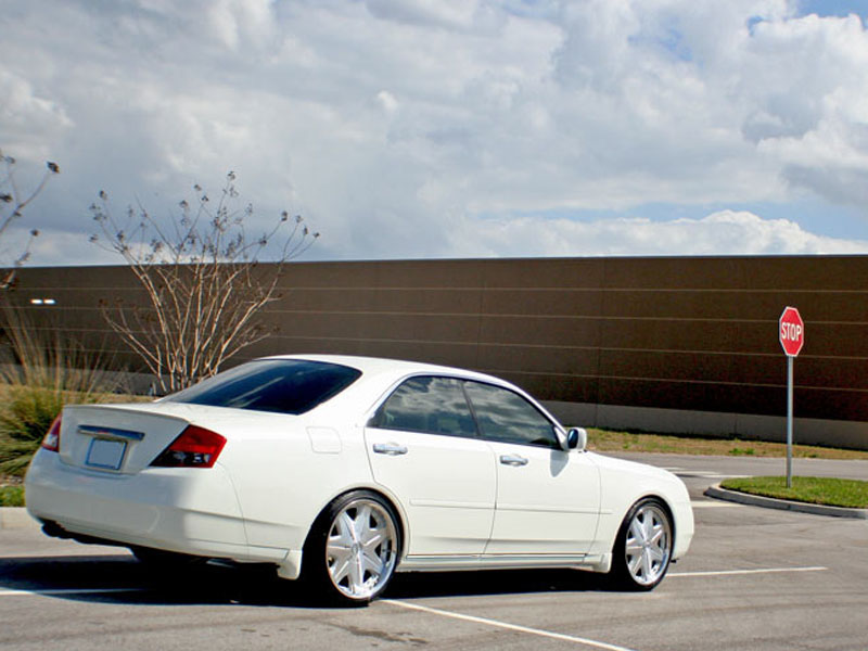 photo 6 Infiniti M45 custom wheels Rays Engineering Lexion 401 20x8.5, ET +22, tire size 235/35 R20. 20x10.5 ET+27 265/30 R20