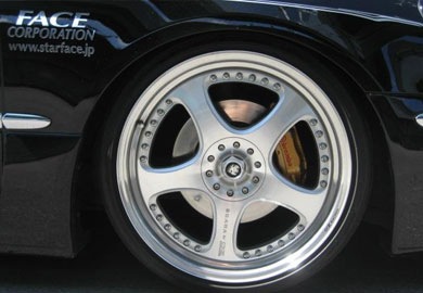 photo 2 Infiniti Q45 custom wheels Junction Produce Scara 20x9.0, ET +35, tire size 245/35 R20. 20x10.0 ET+38 275/30 R20