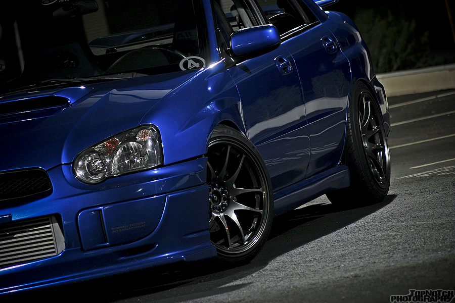 photo 2 Subaru Impreza WRX custom wheels Rota Torque-R 18x9.5, ET +35, tire size 235/40 R18. x ET 