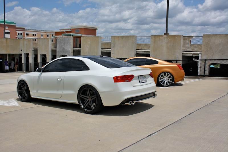 photo 5 Audi S5 custom wheels Vossen CV5 20x10.5, ET +30, tire size 285/30 R20. x ET 