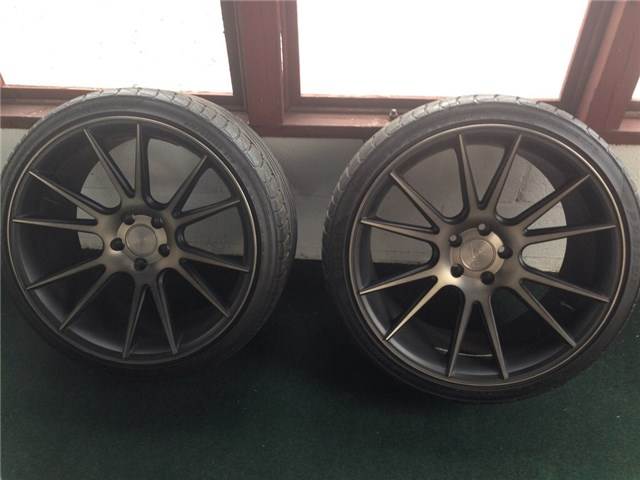 photo 2 Mercedes-Benz E-Class custom wheels Niche Vincenza 20x9.0, ET +38, tire size 235/35 R20. 20x10.0 ET+40 275/30 R20
